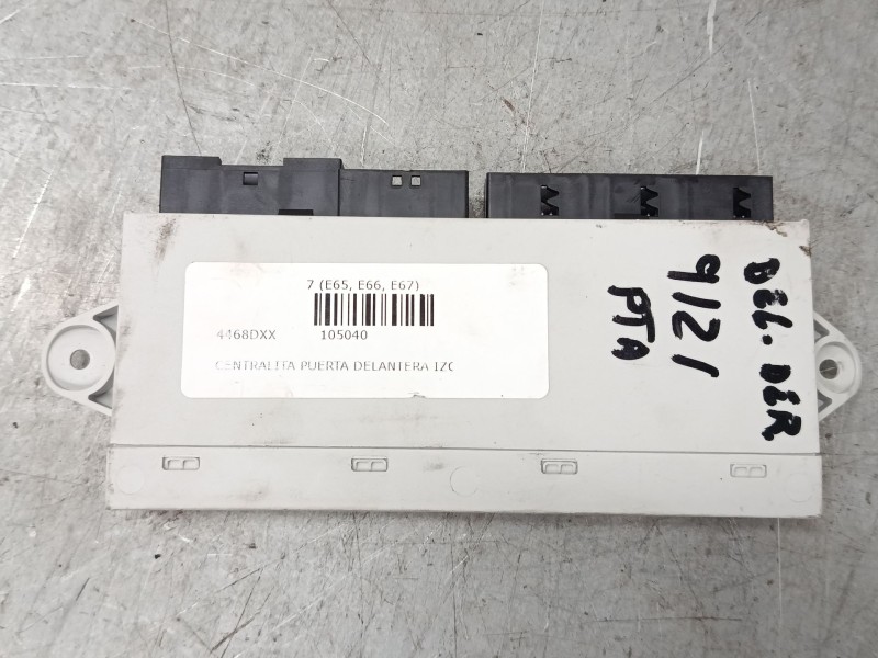 Recambio de centralita puerta delantera izquierda para bmw 7 (e65, e66, e67) 730 i, li referencia OEM IAM 61356964139 5WK48002A 