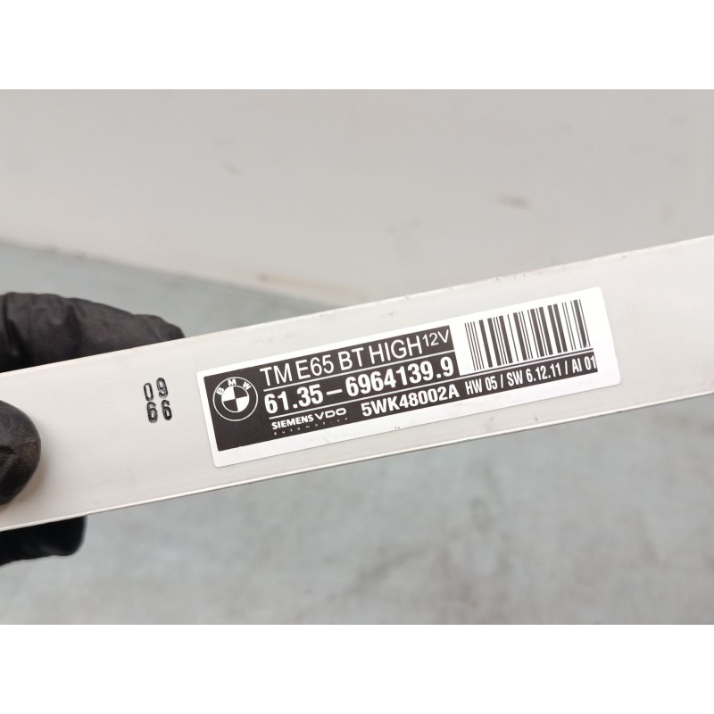 Recambio de centralita puerta delantera izquierda para bmw 7 (e65, e66, e67) 730 i, li referencia OEM IAM 61356964139 5WK48002A 