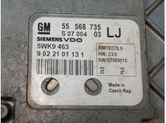 Recambio de centralita motor uce para opel astra h (a04) 1.6 (l48) referencia OEM IAM 55568735 5WK9463  2