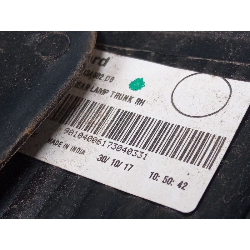 Recambio de piloto trasero porton derecho para ford ecosport 1.0 ecoboost referencia OEM IAM CN1513A602CB  