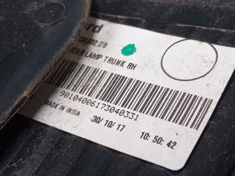 Recambio de piloto trasero porton derecho para ford ecosport 1.0 ecoboost referencia OEM IAM CN1513A602CB  