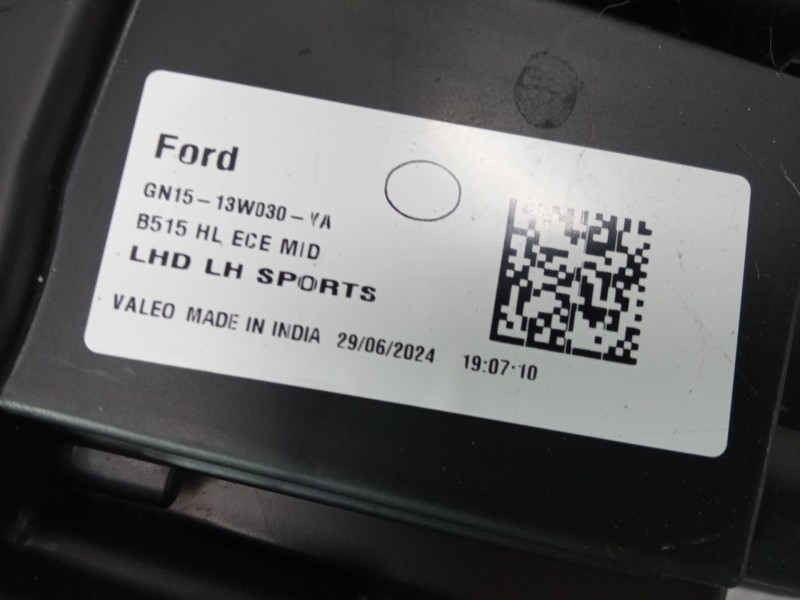 Recambio de faro izquierdo para ford ecosport 1.0 ecoboost referencia OEM IAM GN1513W030YA  