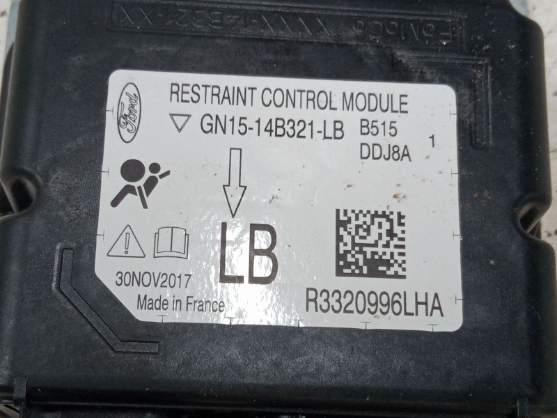 Recambio de centralita airbag para ford ecosport 1.0 ecoboost referencia OEM IAM GN1514B321LB  