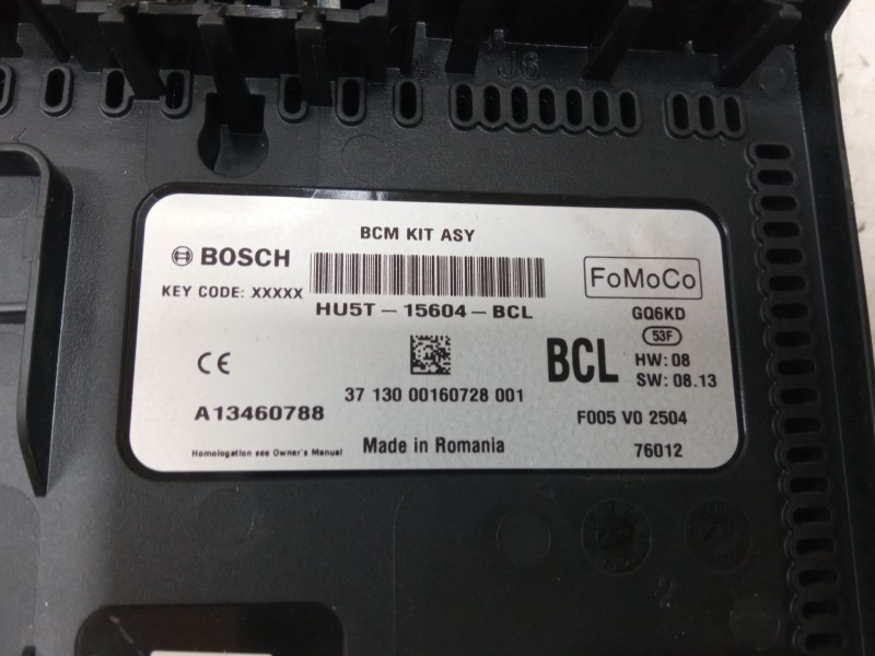 Recambio de bsi para ford ecosport 1.0 ecoboost referencia OEM IAM HU5T15604BCL  