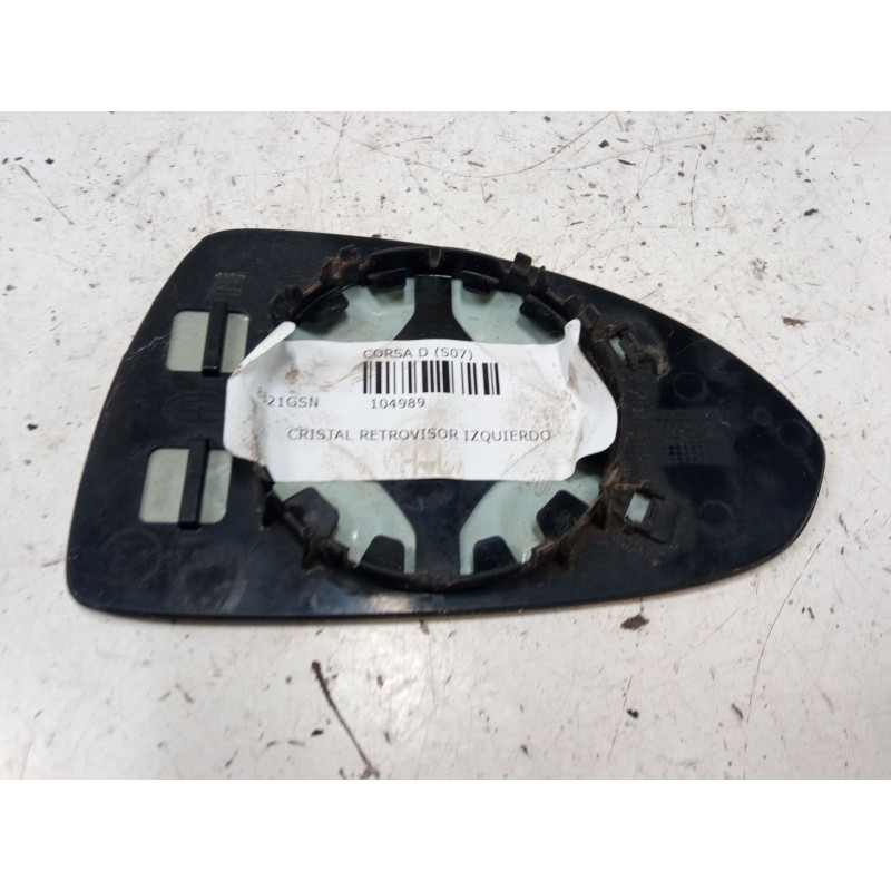 Recambio de cristal retrovisor izquierdo para opel corsa d (s07) 1.2 (l08, l68) referencia OEM IAM   