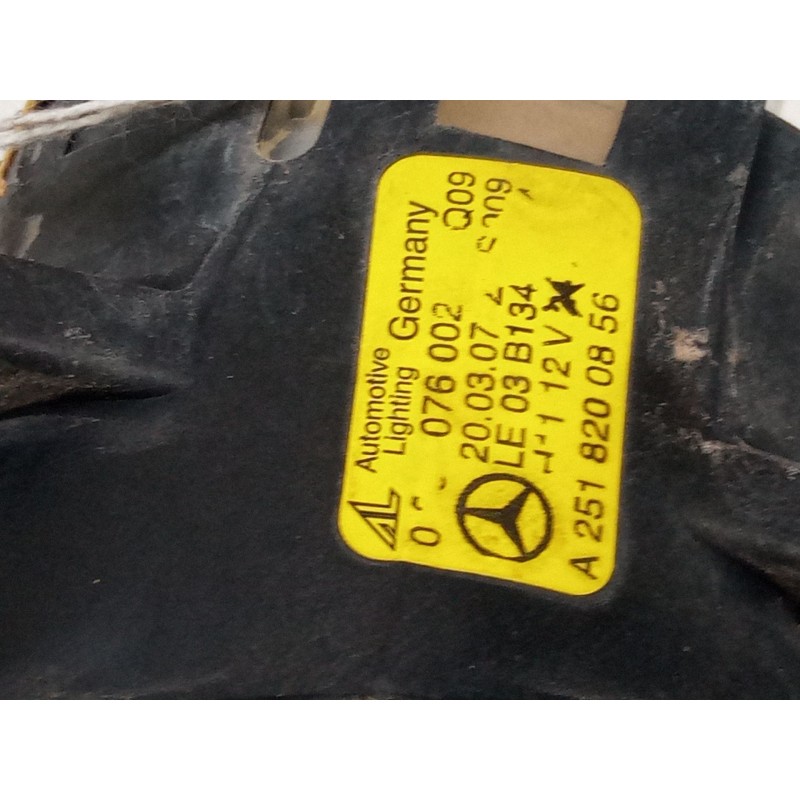 Recambio de faro antiniebla derecho para mercedes-benz clase a (w169) a 180 cdi (169.007, 169.307) referencia OEM IAM A251820085