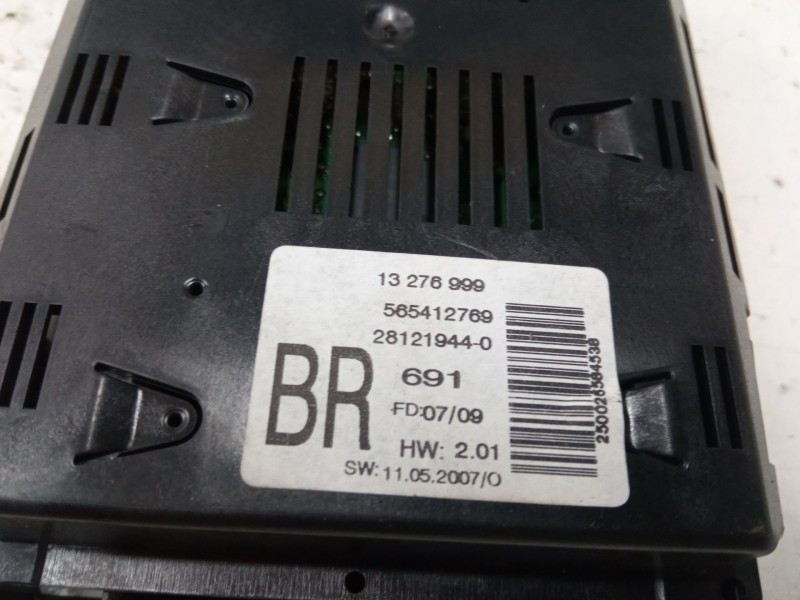 Recambio de pantalla interior reloj para opel astra h (a04) 1.6 (l48) referencia OEM IAM 13276999  