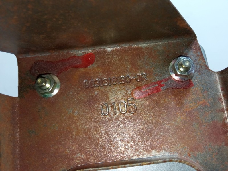 Recambio de airbag salpicadero para citroën xsara picasso (n68) 2.0 hdi referencia OEM IAM 9631316180-0R  