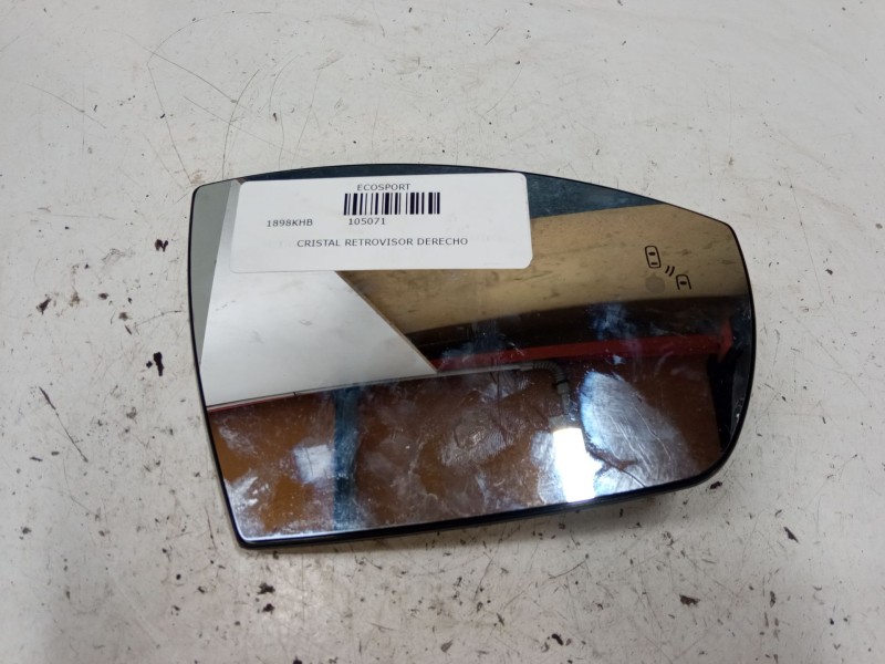 Recambio de cristal retrovisor derecho para ford ecosport 1.0 ecoboost referencia OEM IAM GN1517K740H  