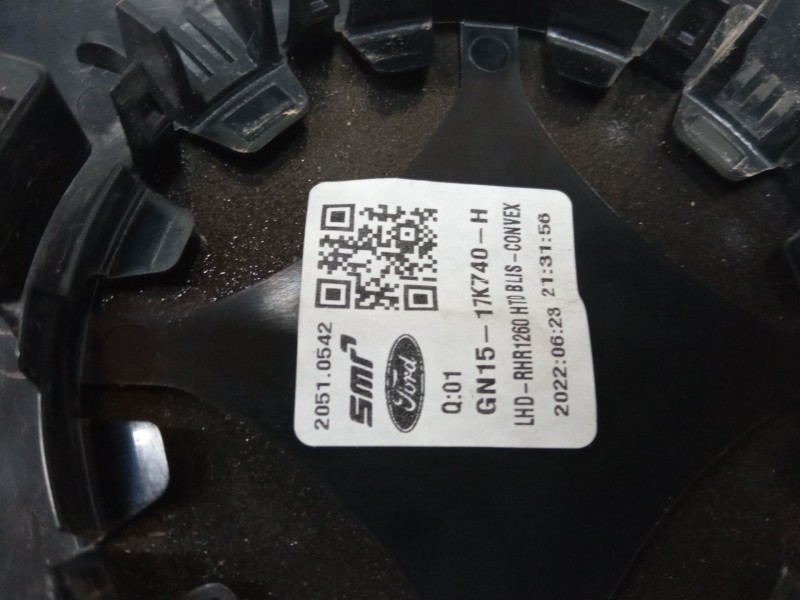 Recambio de cristal retrovisor derecho para ford ecosport 1.0 ecoboost referencia OEM IAM GN1517K740H  