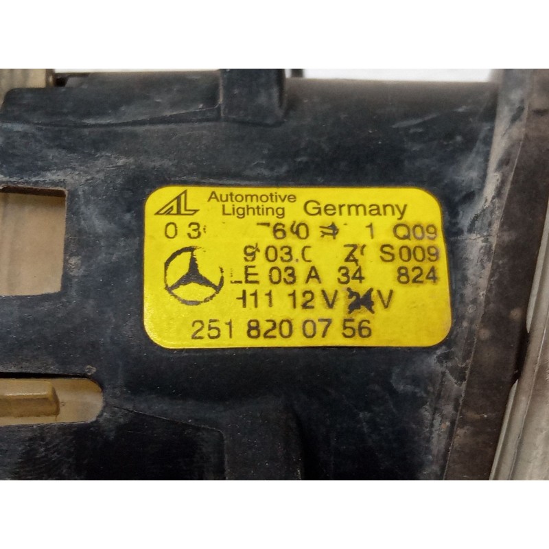 Recambio de faro antiniebla izquierdo para mercedes-benz clase a (w169) a 180 cdi (169.007, 169.307) referencia OEM IAM 25182007