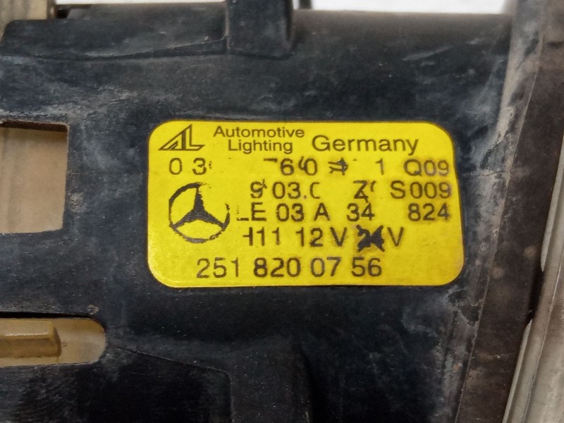 Recambio de faro antiniebla izquierdo para mercedes-benz clase a (w169) a 180 cdi (169.007, 169.307) referencia OEM IAM 25182007