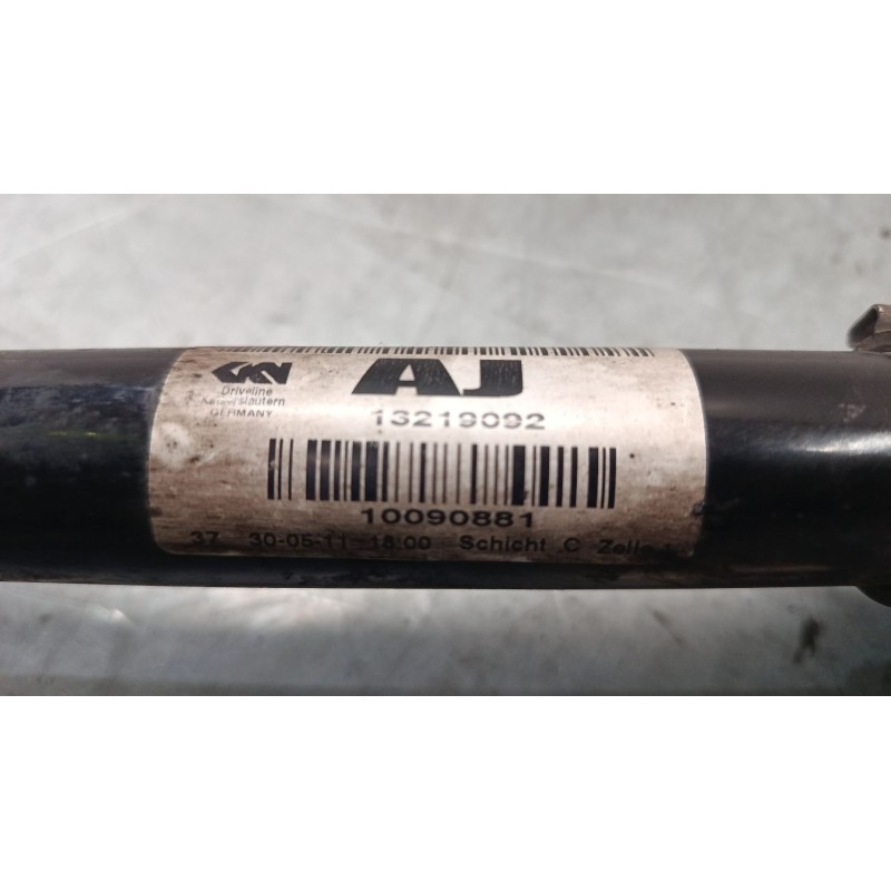 Recambio de transmision delantera derecha para opel insignia a (g09) 2.0 cdti (68) referencia OEM IAM 13219092 10090881 