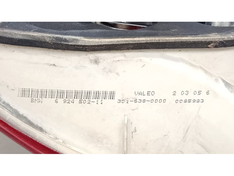 Recambio de piloto trasero derecho para bmw 1 (e87) 116 i referencia OEM IAM 692450211  