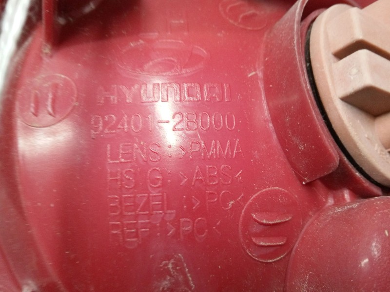 Recambio de piloto trasero izquierdo para hyundai santa fé ii (cm) 2.2 crdi gls referencia OEM IAM   