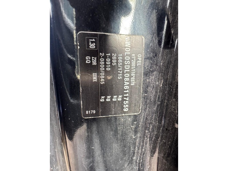 opel corsa d (s07) del año 2010