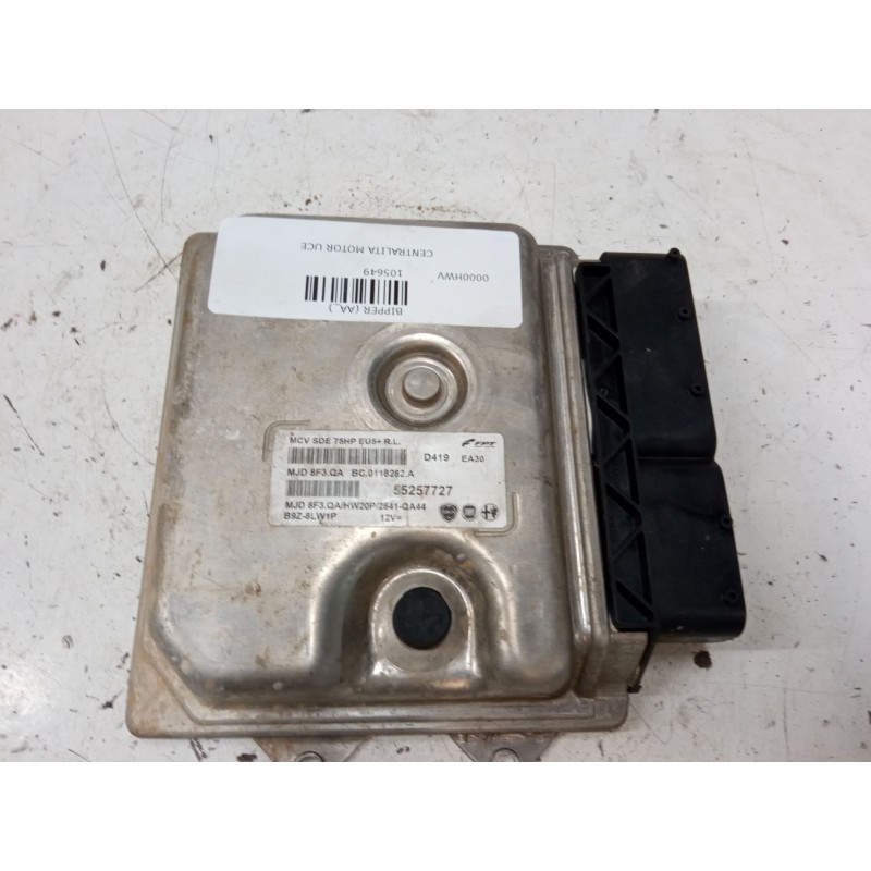 Recambio de centralita motor uce para peugeot bipper (aa_) 1.3 hdi 75 referencia OEM IAM 55257727 MJD8F3.QA 