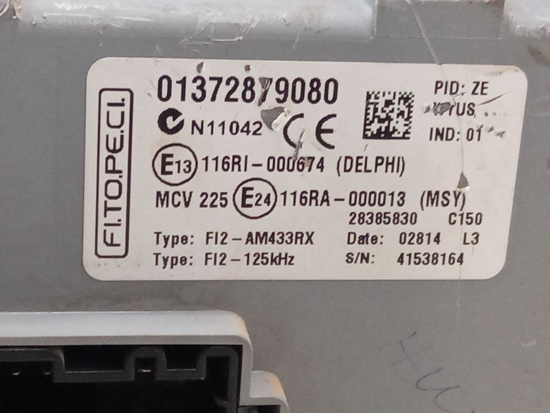 Recambio de bsi para peugeot bipper (aa_) 1.3 hdi 75 referencia OEM IAM 01372879080 AM433RX 28385830