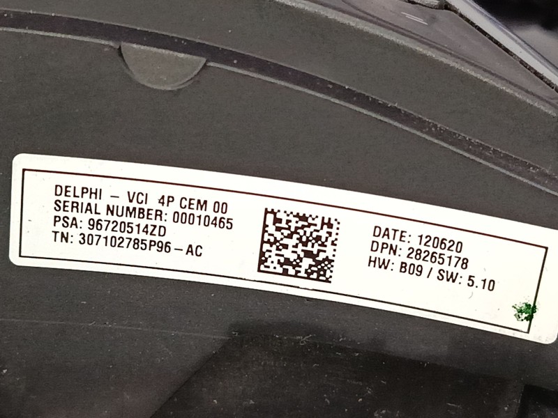 Recambio de volante multifincion para citroën c4 ii (nc_) 1.6 hdi 90 referencia OEM IAM 96754515ZD  