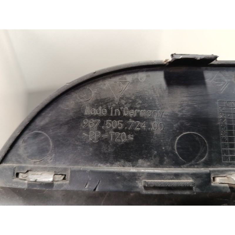 Recambio de alojamiento faro antiniebla derecho para porsche cayman (987) s 3.4 referencia OEM IAM 98750572400  