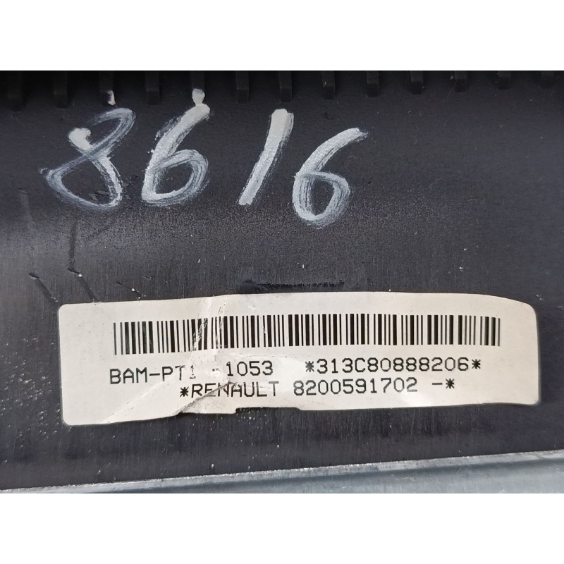 Recambio de airbag volante para renault modus / grand modus (f/jp0_) 1.2 16v (jp0w) referencia OEM IAM 8200591702  