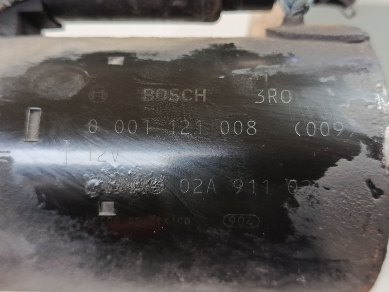 Recambio de motor arranque para volkswagen new beetle descapotable (1y7) 2.0 referencia OEM IAM 02A911023 0001121008 