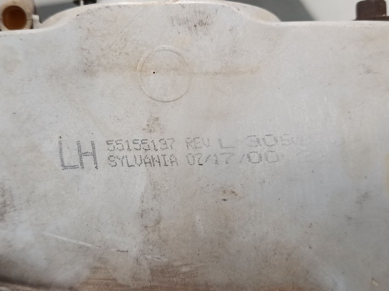 Recambio de faro antiniebla izquierdo para jeep grand cherokee ii (wj, wg) 3.1 td 4x4 referencia OEM IAM 55155137  