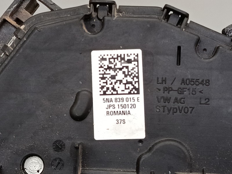 Recambio de cerradura puerta trasera izquierda para volkswagen tiguan (ad1, ax1) 2.0 tdi referencia OEM IAM 5NA839015E  