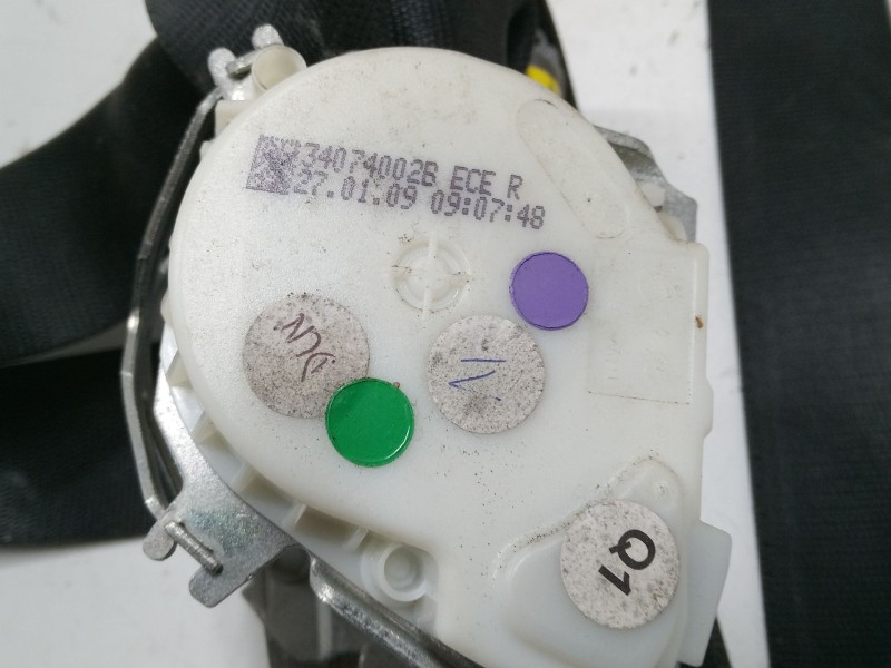 Recambio de cinturon seguridad delantero derecho para mercedes-benz clase c t-model (s204) c 220 cdi (204.208) referencia OEM IA