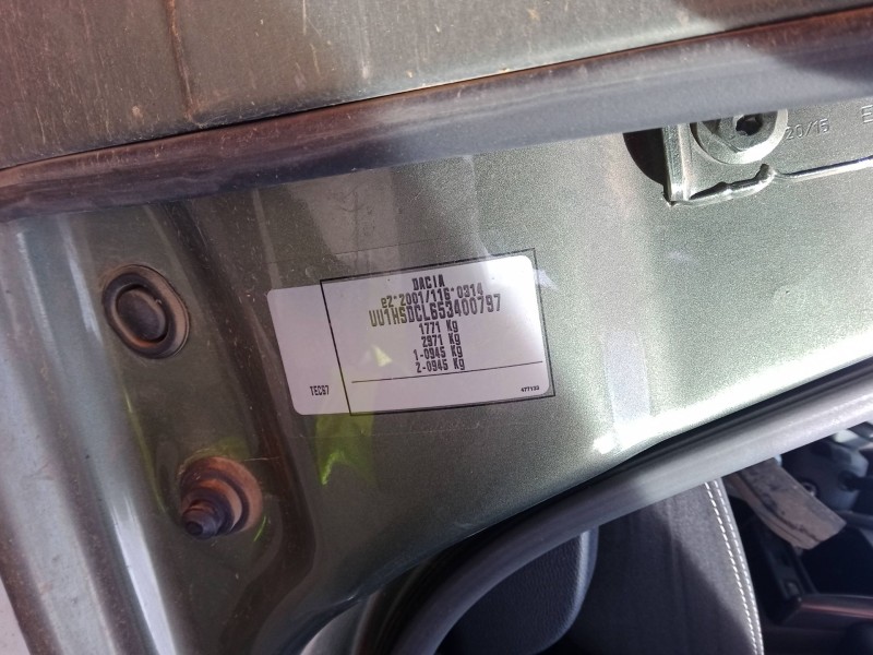 dacia duster (hs_) del año 2015