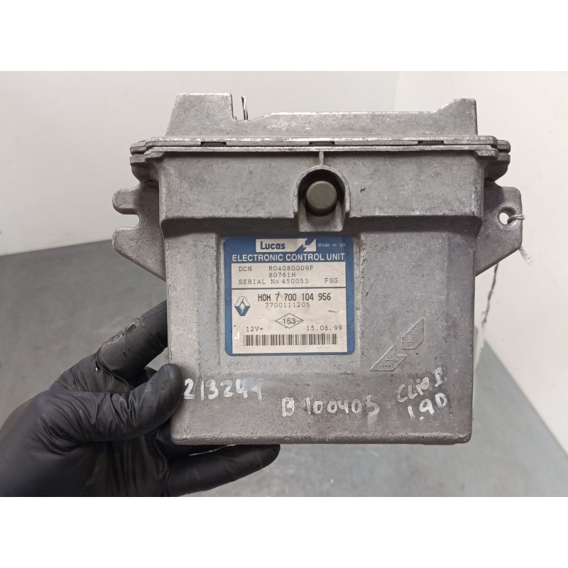 Recambio de centralita motor uce para renault clio ii (bb_, cb_) 1.9 d (b/cb0e, bb0j) referencia OEM IAM HOM770104956  770011120