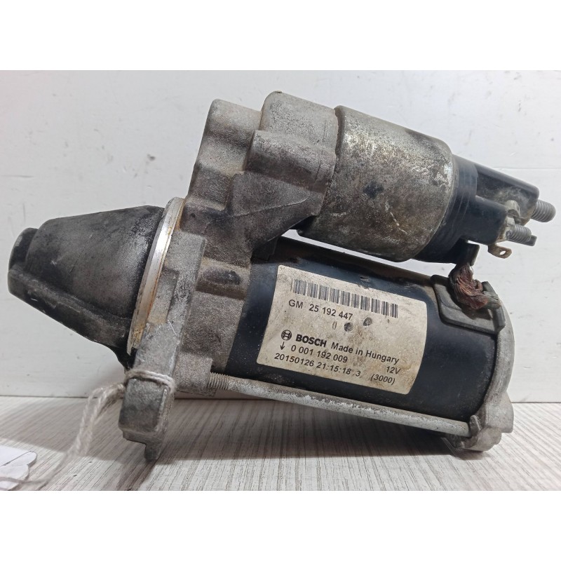 Recambio de motor arranque para opel corsa e (x15) 1.4 (08, 68) referencia OEM IAM 0001192009  