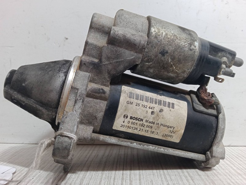 Recambio de motor arranque para opel corsa e (x15) 1.4 (08, 68) referencia OEM IAM 0001192009  