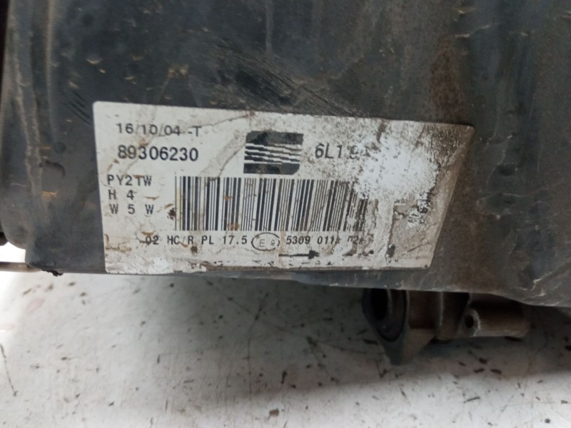Recambio de faro izquierdo para seat ibiza iii (6l1) 1.4 16v referencia OEM IAM 6L1941021 89306230 
