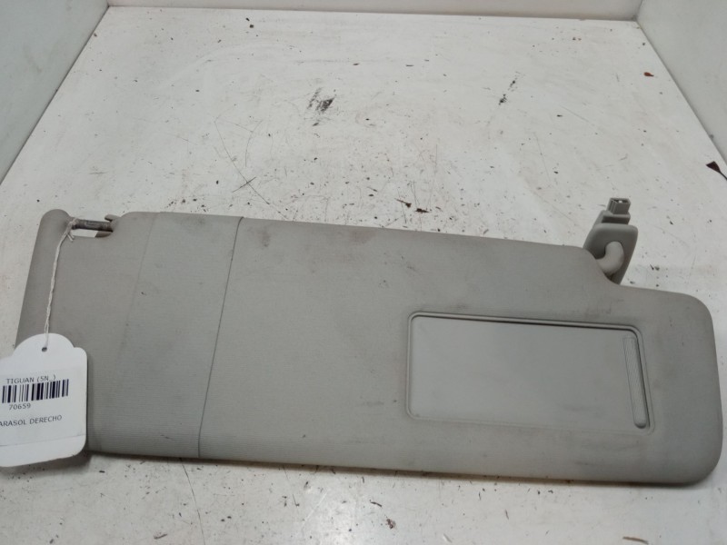 Recambio de parasol derecho para volkswagen tiguan (5n_) 2.0 tdi referencia OEM IAM 5N0857552H2F4  