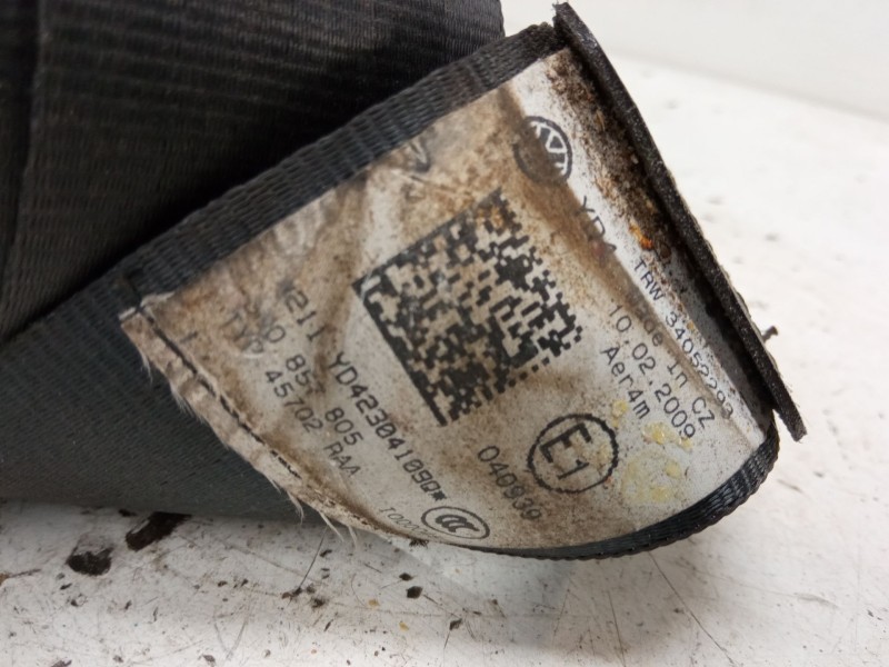 Recambio de cinturon seguridad trasero izquierdo para volkswagen tiguan (5n_) 2.0 tdi referencia OEM IAM 5N0857805  