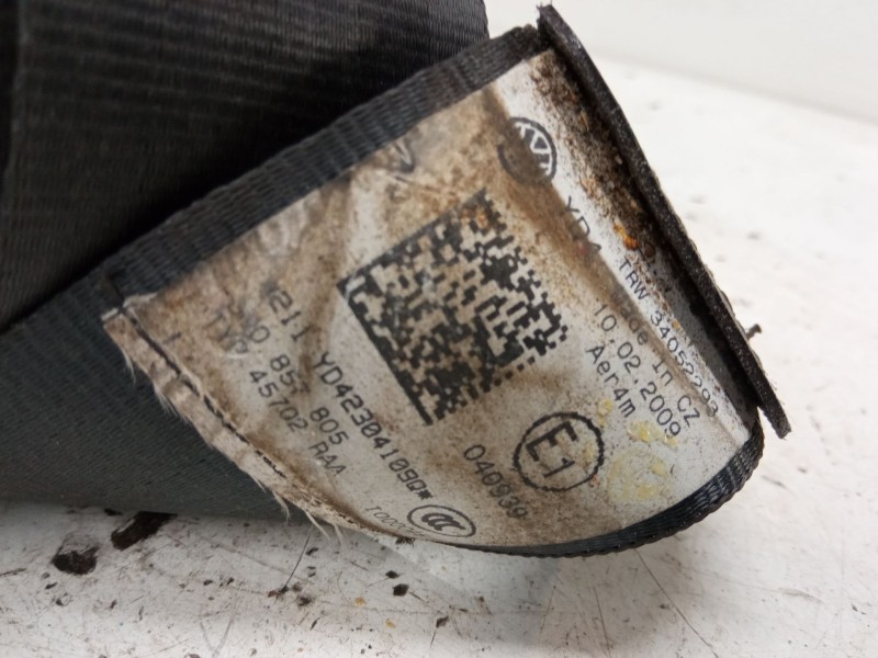 Recambio de cinturon seguridad trasero izquierdo para volkswagen tiguan (5n_) 2.0 tdi referencia OEM IAM 5N0857805  