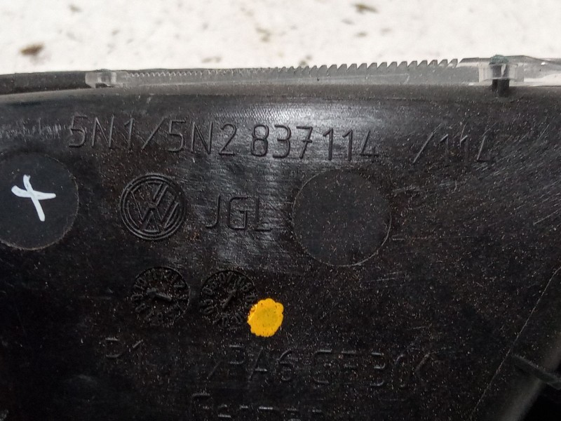 Recambio de maneta interior delantera derecha para volkswagen tiguan (5n_) 2.0 tdi referencia OEM IAM 5N1837114EUAQ  
