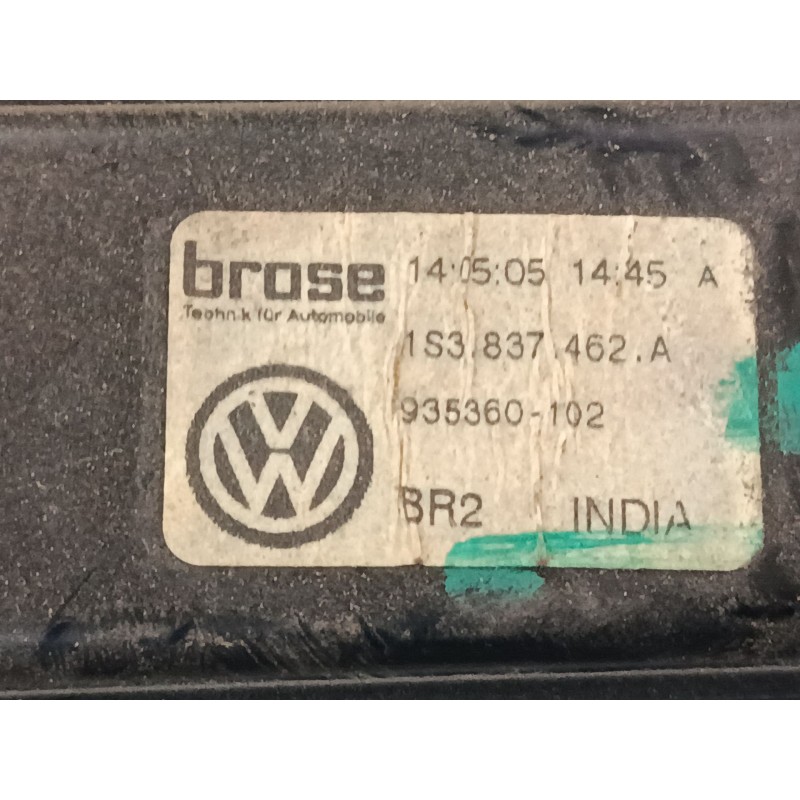Recambio de elevalunas electrico delantero derecho para volkswagen up! (121, 122, bl1, bl2, bl3, 123) 1.0 referencia OEM IAM 6RU