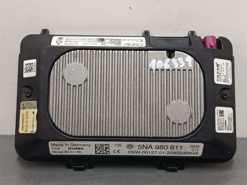 Recambio de cargador inalámbrico para volkswagen tiguan (ad1, ax1) 2.0 tdi referencia OEM IAM 5NA980611  
