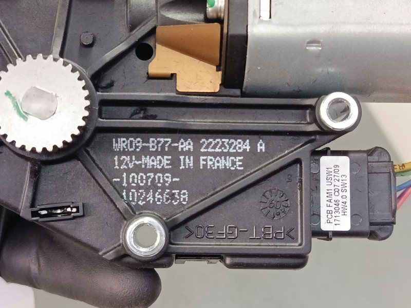 Recambio de motor techo solar para peugeot 3008 i monospace (0u_) 1.6 hdi referencia OEM IAM WR09B77AA  