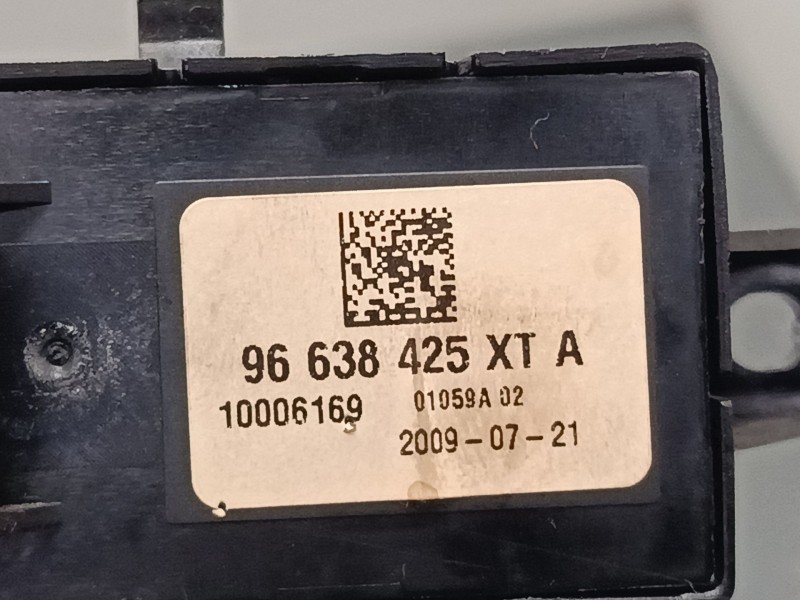 Recambio de mando multifuncion para peugeot 3008 i monospace (0u_) 1.6 hdi referencia OEM IAM 96638425XT  