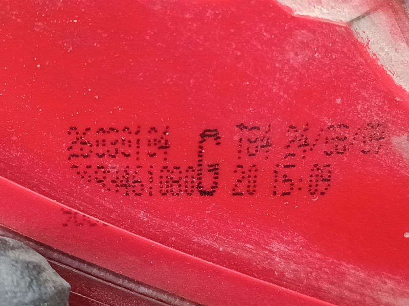 Recambio de piloto trasero porton izquierdo para peugeot 3008 i monospace (0u_) 1.6 hdi referencia OEM IAM 9683461080  