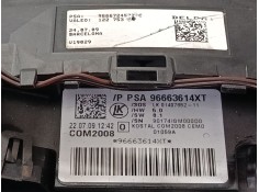 Recambio de mando luces para peugeot 3008 i monospace (0u_) 1.6 hdi referencia OEM IAM 96663614XT   2