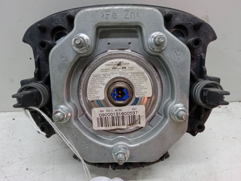 Recambio de airbag volante para volkswagen polo (9n_, 9a_) 1.4 tdi referencia OEM IAM 09000131600537  