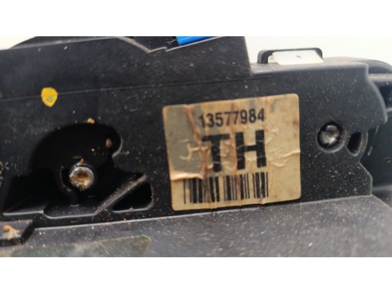 Recambio de cerradura puerta delantera derecha para opel astra j (p10) 1.4 turbo (68) referencia OEM IAM 13577984  