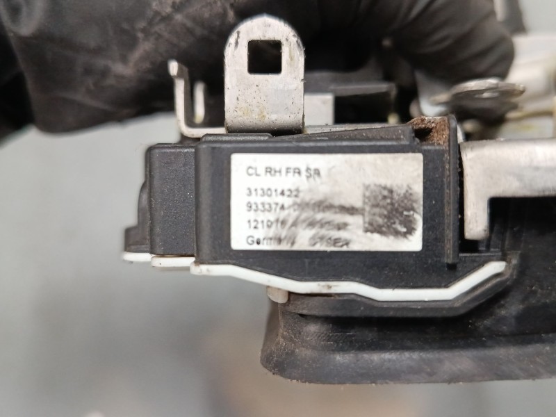 Recambio de cerradura puerta delantera derecha para volvo v40 hatchback (525) d2 referencia OEM IAM 31301422  