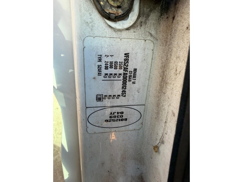 renault trucks mascott furgoneta del año 2000