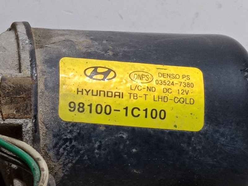 Recambio de motor limpia delantero para hyundai getz (tb) 1.1 referencia OEM IAM 981001C100  