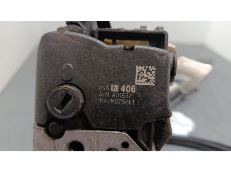 Recambio de cerradura puerta trasera derecha para citroën berlingo furgoneta/monovolumen (b9) 1.6 hdi / bluehdi 75 referencia OE